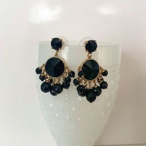 Black Kate Spade Earrings, NWOT